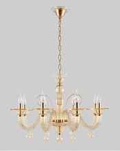 Люстра Crystal Lux CAETANO SP-PL8 AMBER - цена и фото Люстра Crystal Lux CAETANO SP-PL8 AMBER - цена и фото